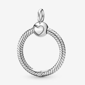 Pandora O Heart Charm Pendant - Authentic/Retired